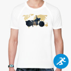 Мужская спортивная футболка