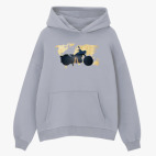 Толстовка худи оверсайз