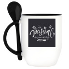 Кружка с ложкой