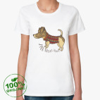 Женская футболка органик