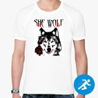 Мужская спортивная футболка