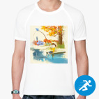 Мужская спортивная футболка