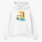 Толстовка худи оверсайз