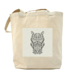 Холщовая сумка шоппер Сова