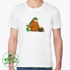 Мужская футболка органик