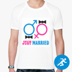 Мужская спортивная футболка