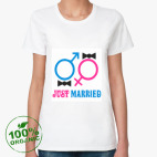 Женская футболка органик