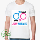 Мужская футболка органик