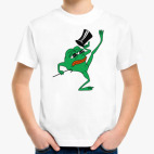 Детская классическая футболка Пепе Джентльмен