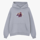 Толстовка худи оверсайз