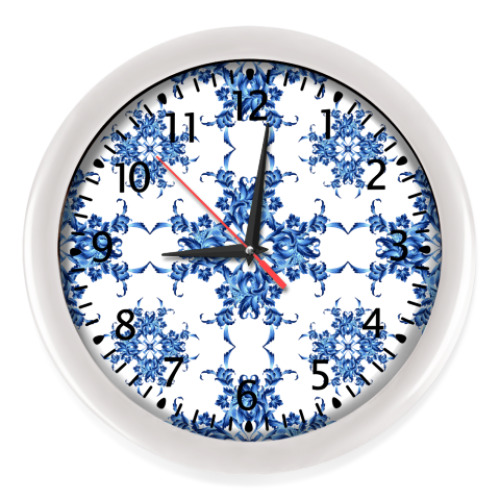 Настенные часы с принтом Versace style