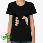 Женская футболка органик