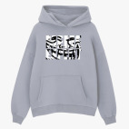 Толстовка худи оверсайз