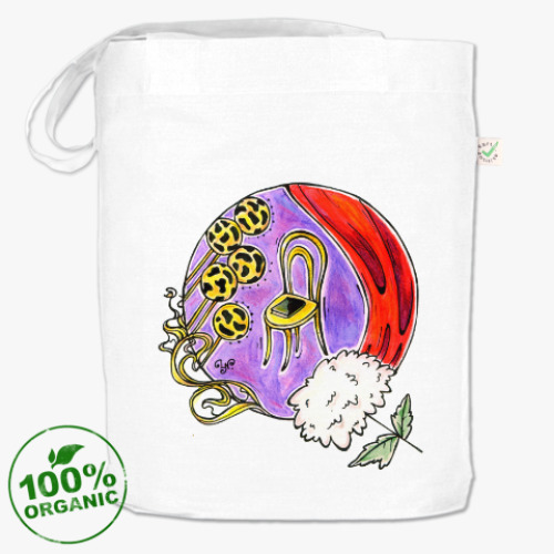 Сумка шоппер с принтом Виктюк