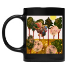 Кружка цветная UV-DTF