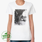 Женская футболка органик