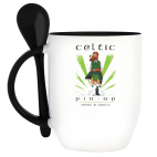 Кружка с ложкой