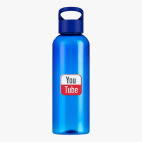 Прозрачная спортивная бутылка