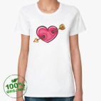 Женская футболка органик