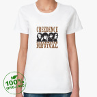 Женская футболка органик