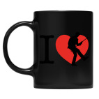 Кружка цветная UV-DTF