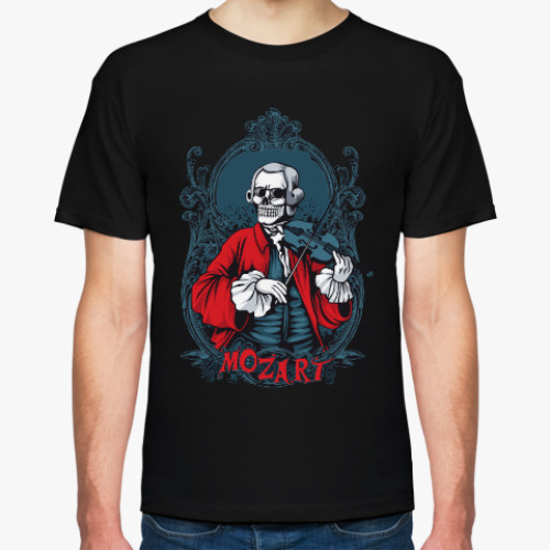 Футболка с принтом Mozart