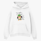 Толстовка худи оверсайз