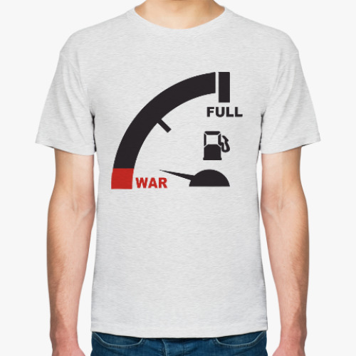 Футболка с принтом Бензин