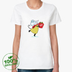 Женская футболка органик