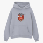 Толстовка худи оверсайз