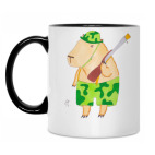 Кружка двухцветная