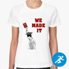 Женская спортивная футболка