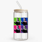 Банка с бамбуковой крышкой