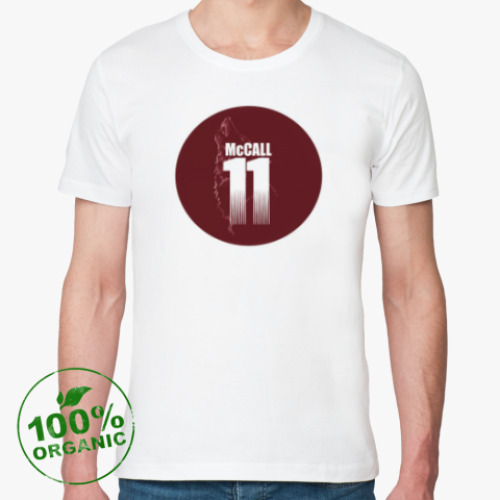 Футболка из органик-хлопка с принтом МакКолл