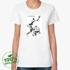 Женская футболка органик