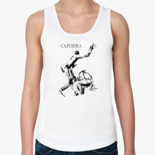 Женская майка с принтом капоэйра