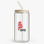 Банка с бамбуковой крышкой