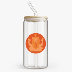 Банка с бамбуковой крышкой