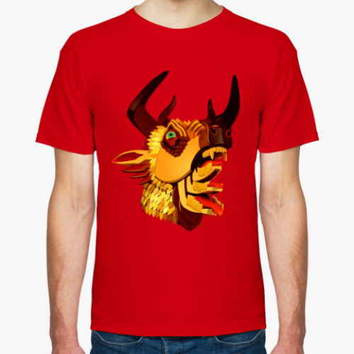 Футболка с принтом Mastodon