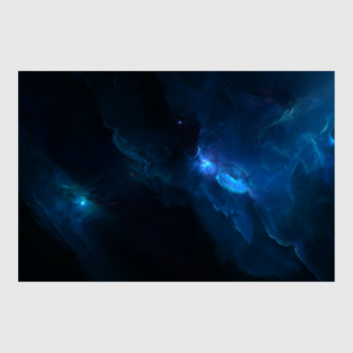 Постер с принтом Абстракция Космос