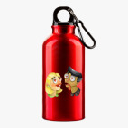 Металлическая бутылка 400 мл UV-DTF