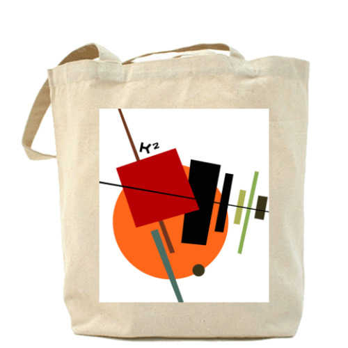 Сумка шоппер с принтом Краткий курс счастливой жизни