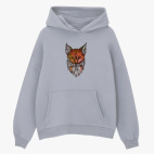 Толстовка худи оверсайз