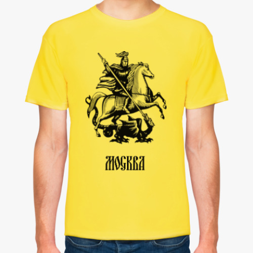 Футболка с принтом Москва