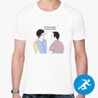 Мужская спортивная футболка