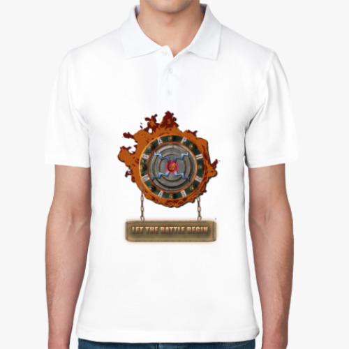 Рубашка поло с принтом Варп-Маяк