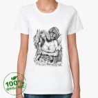 Женская футболка органик