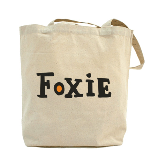 Сумка шоппер с принтом 'Лиса'