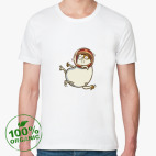 Мужская футболка органик