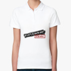 Женская рубашка поло